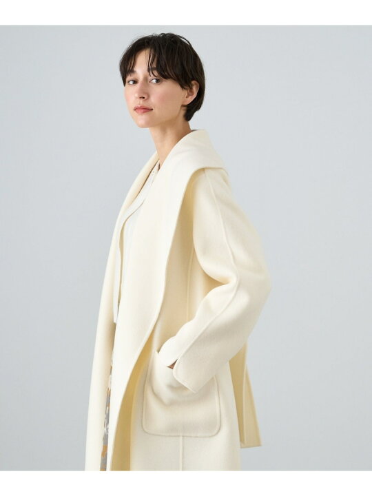 楽天市場】【SALE／40%OFF】シャルムビーバーショールカラーコート  