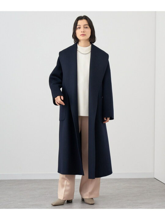 楽天市場】【SALE／40%OFF】シャルムビーバーショールカラーコート 
