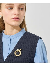 【SALE／40%OFF】パールノットサークルブローチ ANAYI アナイ アクセサリー・腕時計 ブローチ・コサージュ・バッジ ホワイト【RBA_E】【送料無料】[Rakuten Fashion]