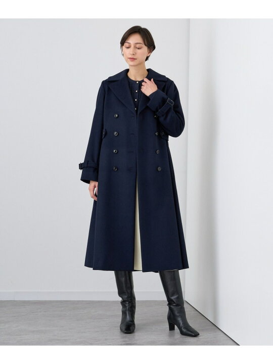 楽天市場】【SALE／30%OFF】カシミヤシャギードレスコート ANAYI 