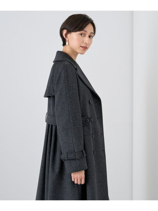 楽天市場】【SALE／30%OFF】カシミヤシャギードレスコート ANAYI 