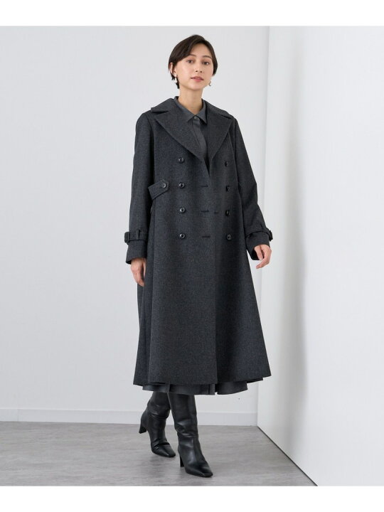 楽天市場】【SALE／30%OFF】カシミヤシャギードレスコート ANAYI 
