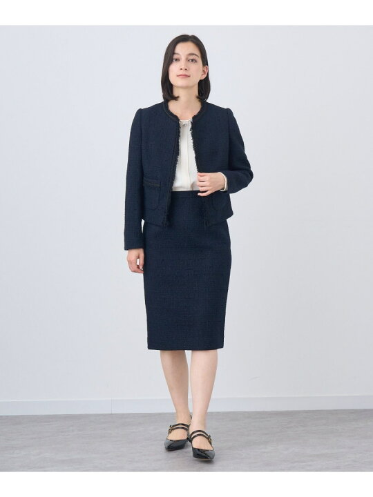 楽天市場】【SALE／50%OFF】【セットアップ対応商品】フリンジツイード 