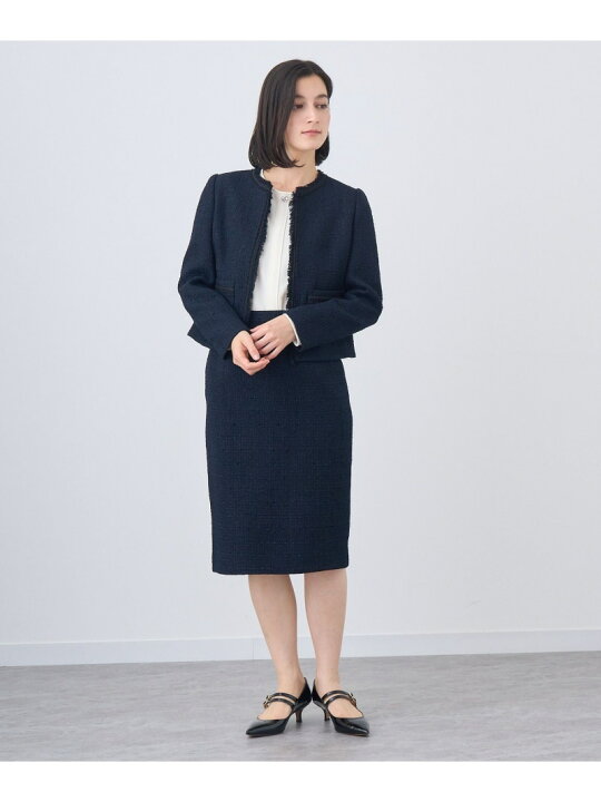 楽天市場】【SALE／50%OFF】【セットアップ対応商品】フリンジツイード  