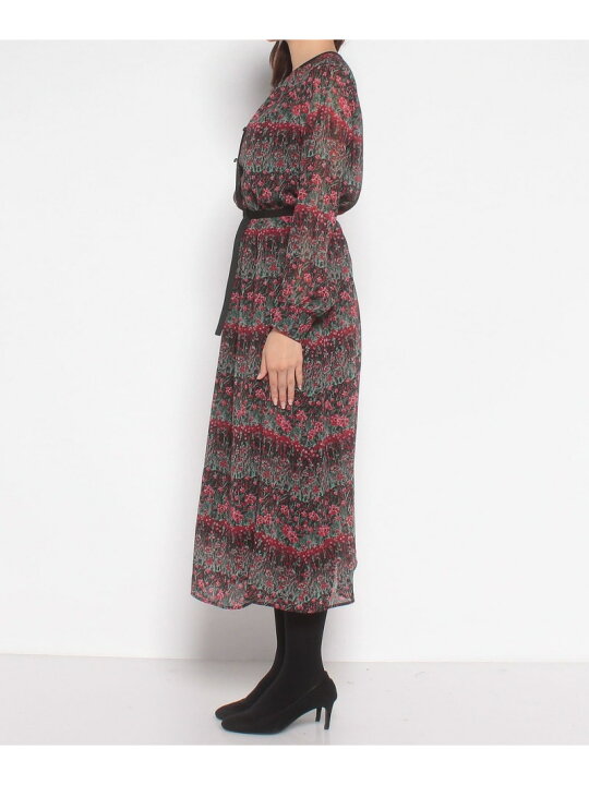 楽天市場】【SALE／30%OFF】ティアードフラワープリントワンピース 
