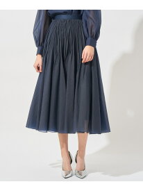 【Eternal Line 2025】シアーオーガンジープリーツ スカート ANAYI アナイ スカート その他のスカート ベージュ ネイビー オレンジ ブルー【送料無料】[Rakuten Fashion]