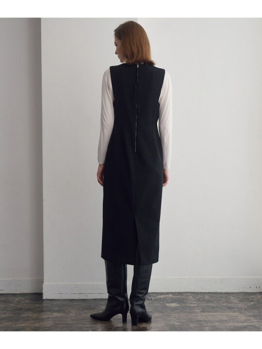 楽天市場】【SALE／40%OFF】ウールライクダブルクロスワンピース ANAYI 
