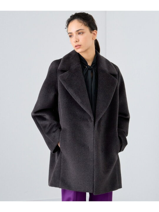 楽天市場】【SALE／40%OFF】アルパカシャギーコクーンコート ANAYI 