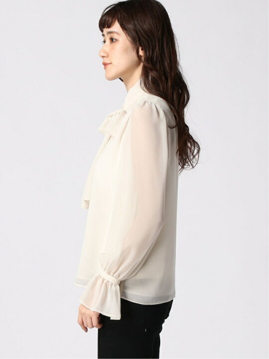 楽天市場】【SALE／70%OFF】シアージョーゼットボウタイブラウス ANAYI  