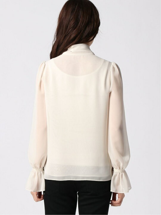 楽天市場】【SALE／70%OFF】シアージョーゼットボウタイブラウス ANAYI 