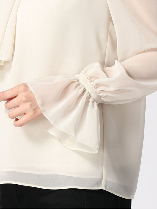 楽天市場】【SALE／70%OFF】シアージョーゼットボウタイブラウス ANAYI 