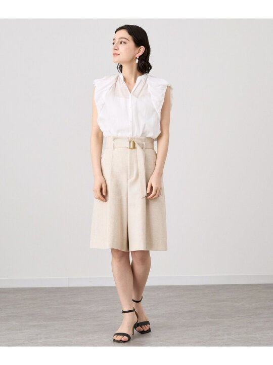楽天市場】【SALE／40%OFF】リネンブライトクロスショートパンツ ANAYI 