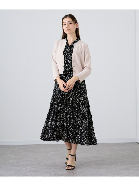 楽天市場】【SALE／40%OFF】ビジュー釦キーネック カーディガン ANAYI 