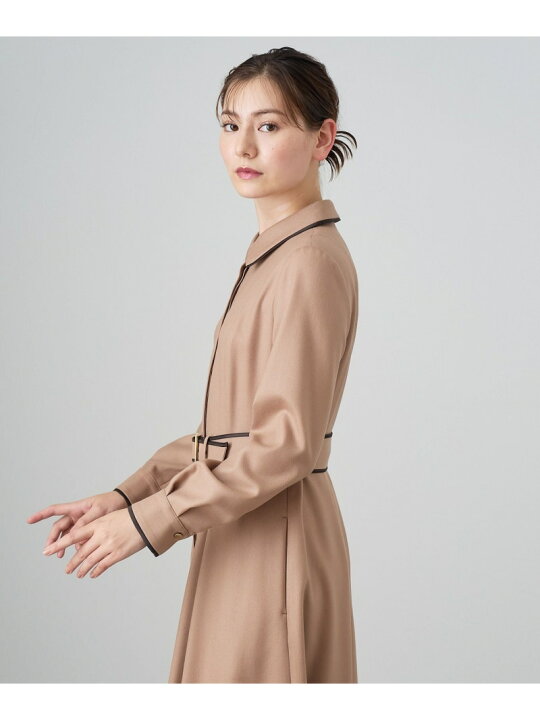 楽天市場】【SALE／40%OFF】ウールフラノタックシャツ ワンピース 