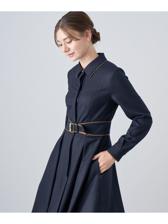 楽天市場】【SALE／40%OFF】ウールフラノタックシャツ ワンピース  