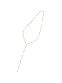 パールアシメネックレス ANAYI アナイ アクセサリー・腕時計 ネックレス ホワイト【送料無料】[Rakuten Fashion]