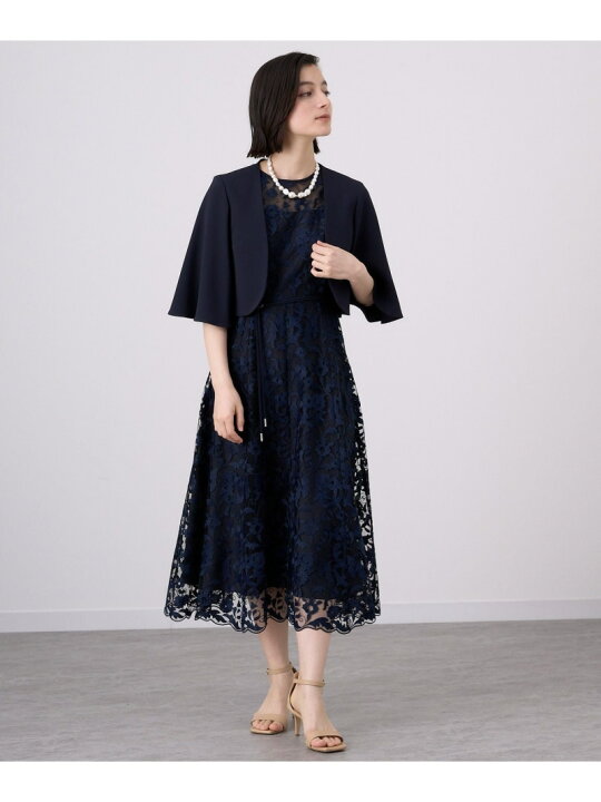 楽天市場】ホップフラワーレースフレア ワンピース ANAYI アナイ 