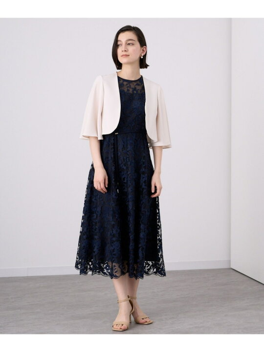 楽天市場】ホップフラワーレースフレア ワンピース ANAYI アナイ  