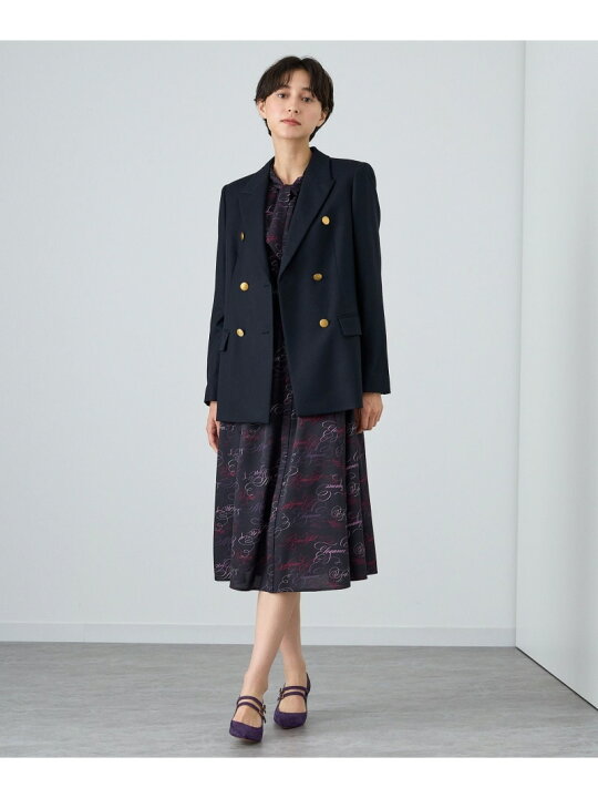 楽天市場】【SALE／40%OFF】サキソニーダブル ジャケット ANAYI アナイ  