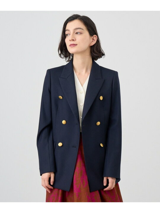 楽天市場】【SALE／40%OFF】サキソニーダブル ジャケット ANAYI アナイ  