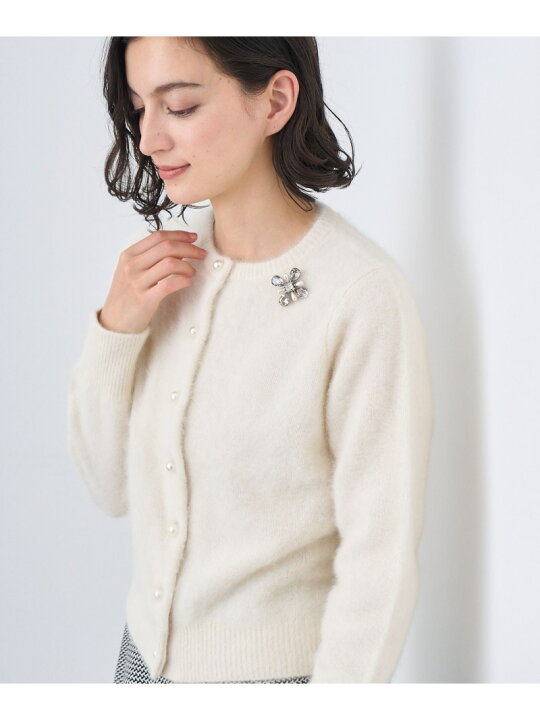 楽天市場】【SALE／40%OFF】FLUFFYパール釦カーディガン ANAYI アナイ 
