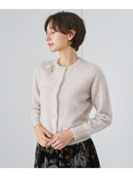 楽天市場】【SALE／40%OFF】FLUFFYパール釦カーディガン ANAYI アナイ 