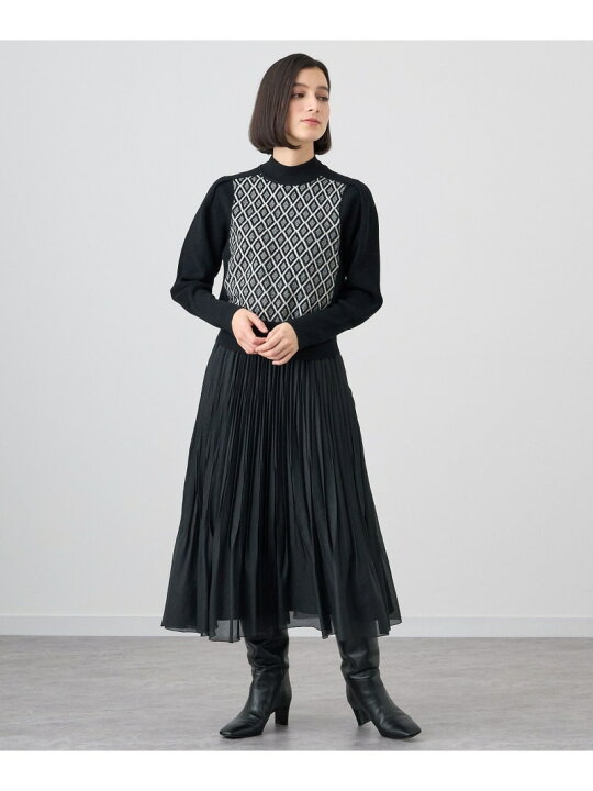 楽天市場】【SALE／30%OFF】スパンオーガンジープリーツ スカート  