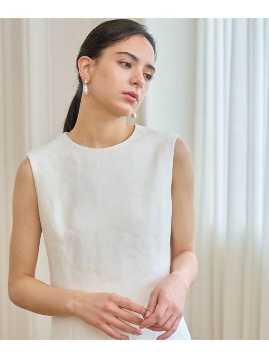 楽天市場】【SALE／30%OFF】リネンジャガードノースリ ワンピース 