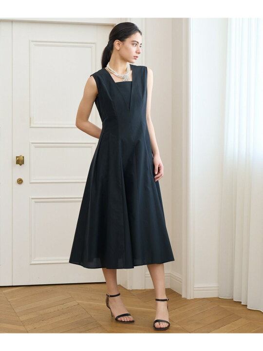 楽天市場】【SALE／50%OFF】コットンシルクVネック ワンピース ANAYI  