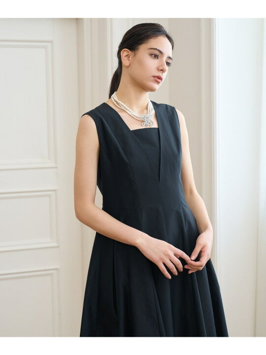 楽天市場】【SALE／30%OFF】コットンシルクVネック ワンピース ANAYI  