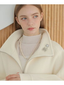 ロゴモチーフ*スターブローチ ANAYI アナイ アクセサリー・腕時計 ブローチ・コサージュ・バッジ シルバー【送料無料】[Rakuten Fashion]