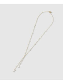 【Eternal Line 2026】淡水パールラリエットネックレス ANAYI アナイ アクセサリー・腕時計 ネックレス ホワイト【送料無料】[Rakuten Fashion]