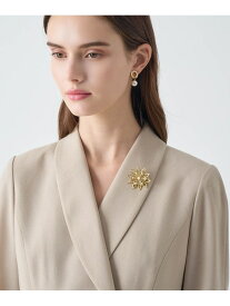 【Eternal Line 2026】フラワーモチーフブローチ ANAYI アナイ アクセサリー・腕時計 ブローチ・コサージュ・バッジ ゴールド【送料無料】[Rakuten Fashion]