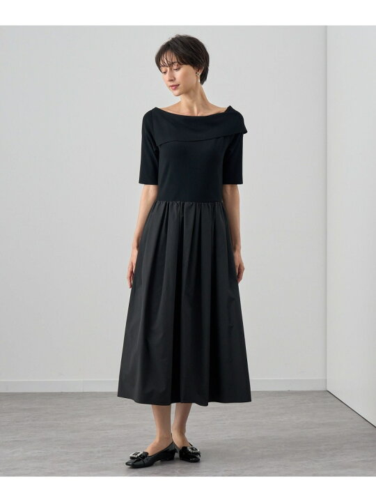 楽天市場】【SALE／50%OFF】タフタドッキング ワンピース ANAYI アナイ 