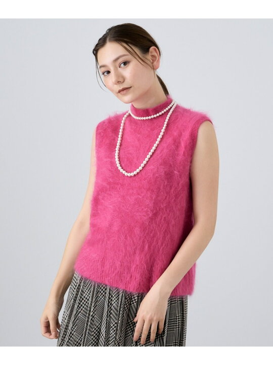 楽天市場】【SALE／30%OFF】カシミヤファーハイネック 
