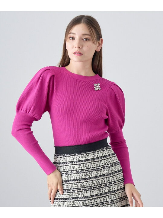 楽天市場】【SALE／40%OFF】2WAYリボンパフ プルオーバー ANAYI アナイ 