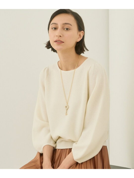 楽天市場】【SALE／30%OFF】紡毛ガーターパフスリーブ プルオーバー 