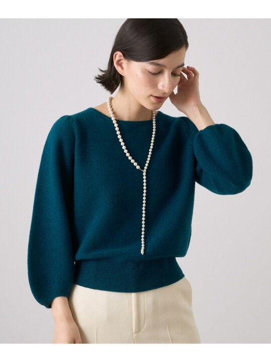 楽天市場】【SALE／30%OFF】紡毛ガーターパフスリーブ プルオーバー 