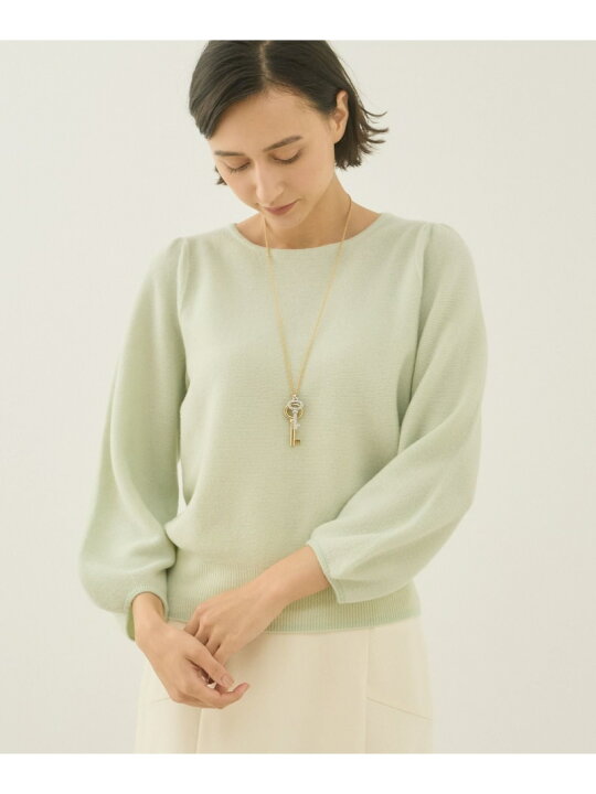 楽天市場】【SALE／30%OFF】紡毛ガーターパフスリーブ プルオーバー 