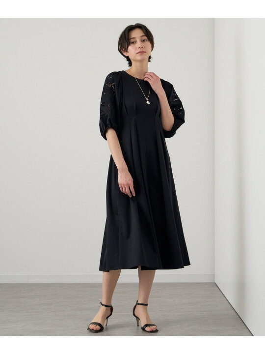 楽天市場】【SALE／40%OFF】モクロディ刺繍袖ワンピース ANAYI  