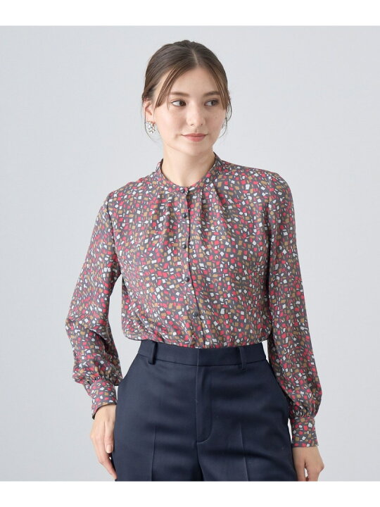 楽天市場】【SALE／40%OFF】イレギュラースクエアプリントタイ付き 