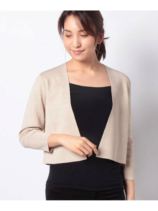楽天市場】【SALE／80%OFF】ラメコットンソウバリボレロ ANAYI アナイ 