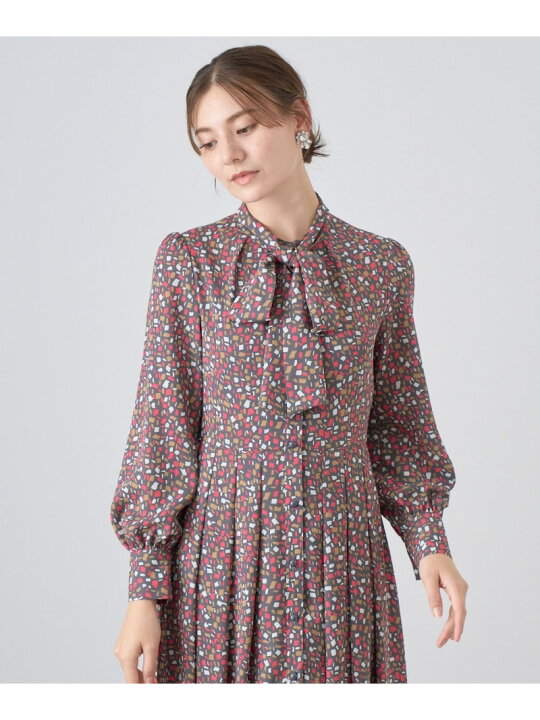 楽天市場】【SALE／30%OFF】イレギュラースクエアプリントギャザー  