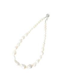 淡水バロックパールネックレス ANAYI アナイ アクセサリー・腕時計 ネックレス ホワイト【送料無料】[Rakuten Fashion]