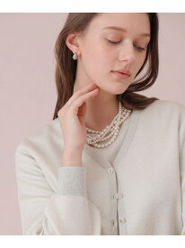 ドロップビジューイヤリング ANAYI アナイ アクセサリー・腕時計 イヤリング・イヤーカフ シルバー ゴールド【先行予約】*【送料無料】[Rakuten Fashion]