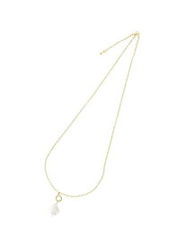 淡水バロックパールフープネックレス ANAYI アナイ アクセサリー・腕時計 ネックレス ホワイト【送料無料】[Rakuten Fashion]