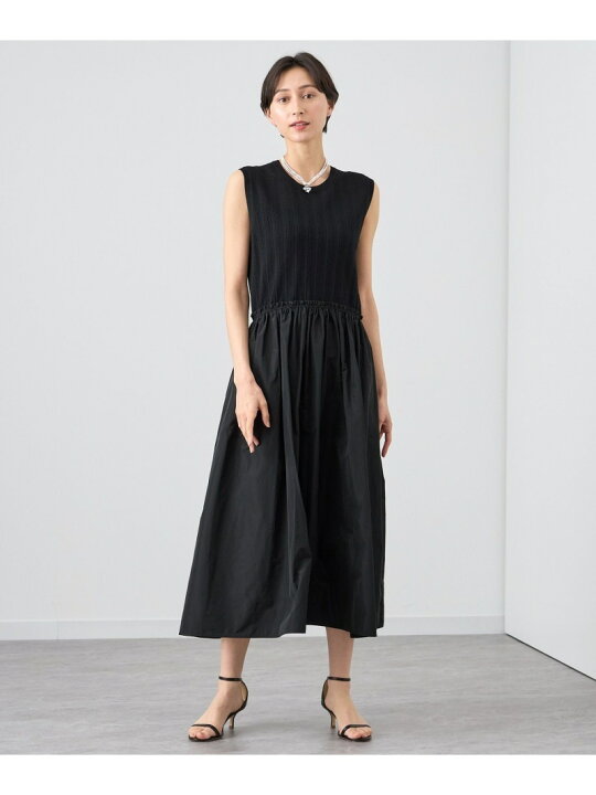 楽天市場】【SALE／50%OFF】レーシーニットドッキング ワンピース 