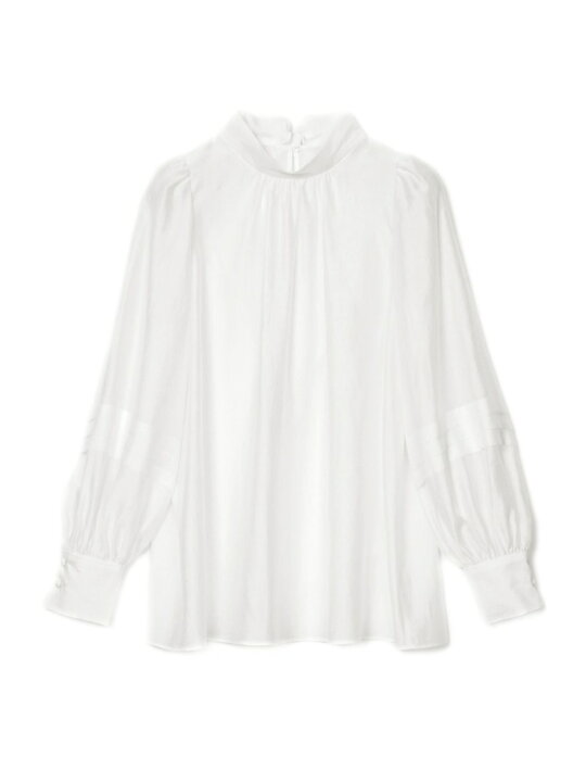 楽天市場】【SALE／40%OFF】オーガンジー袖タックボウブラウス ANAYI 