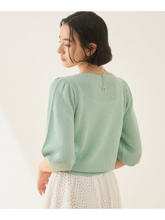 楽天市場】【SALE／30%OFF】和紙かのこパフスリーブプルオーバー ANAYI 