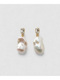 淡水バロックパールイヤリング ANAYI アナイ アクセサリー・腕時計 イヤリング・イヤーカフ ホワイト【先行予約】*【送料無料】[Rakuten Fashion]